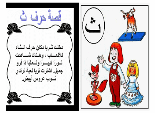 قصص الحروف الهجائية لرياض الاطفال