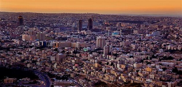 موضوع تعبير عن مدينة عمان بالعناصر
