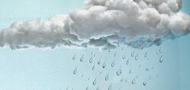 كيف تكون السحب والأمطار