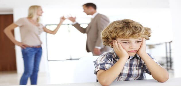 تأثير الطلاق في الأطفال