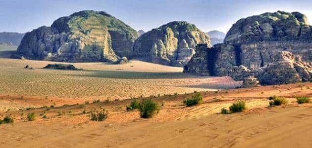 بحث عن البيئة الصحراوية وخصائصها