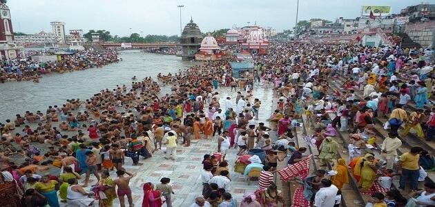 ما هو اسم النهر المقدس في الهند