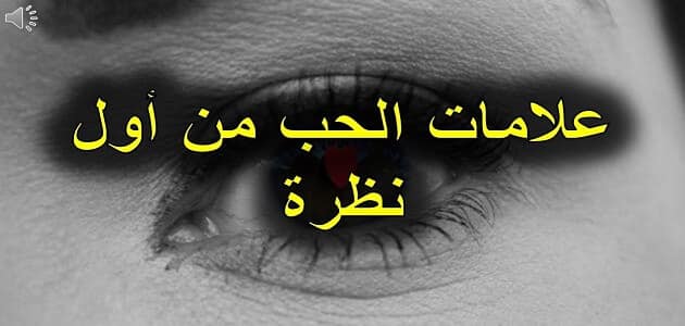 موضوع عن معنى الحب من اول نظره