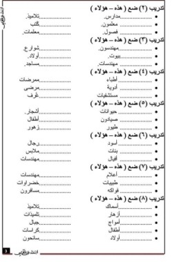 كراسة علاجية لتأسيس اللغة العربية