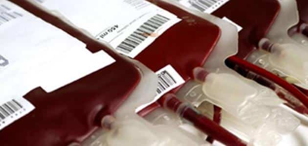 بحث عن التبرع بالدم بالافكار