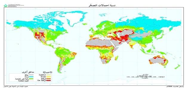 اسباب الجفاف والتصحر والتغيرات المناخية