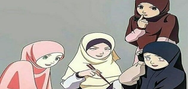 حوار عن الحجاب بين 4 اشخاص